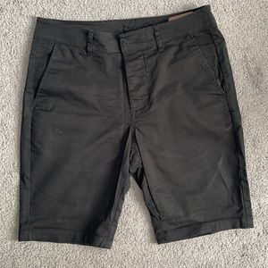 Mens slim chino shorts, black, ASOS